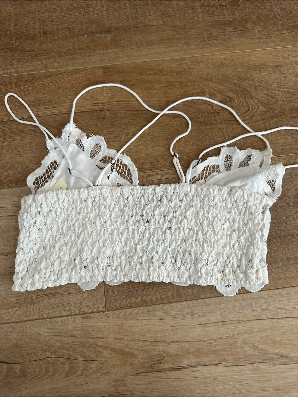 Free People White Lace Bralette Top - Picture 2 of 3